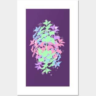 Pastel Herbs Posters and Art